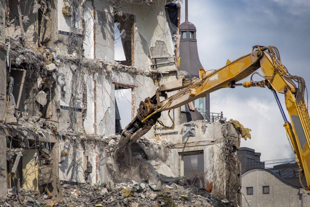 Déconstruction près de Dunkerque