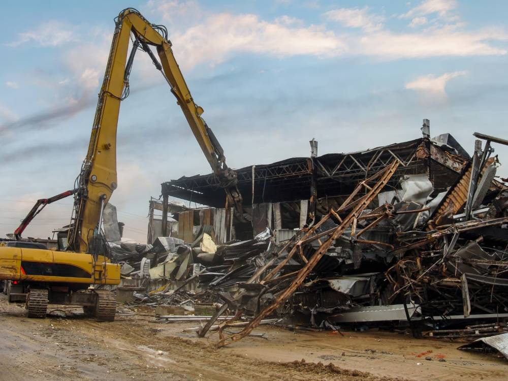 Démantèlement près de Dunkerque